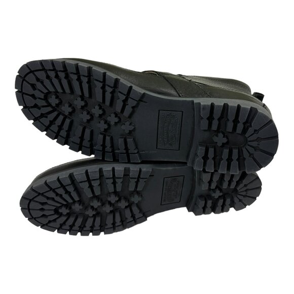 Polo Ralph Lauren Men's Ranger Tumbled Leather Boots Black Size 7.5 D New in Box - Picture 7 of 7